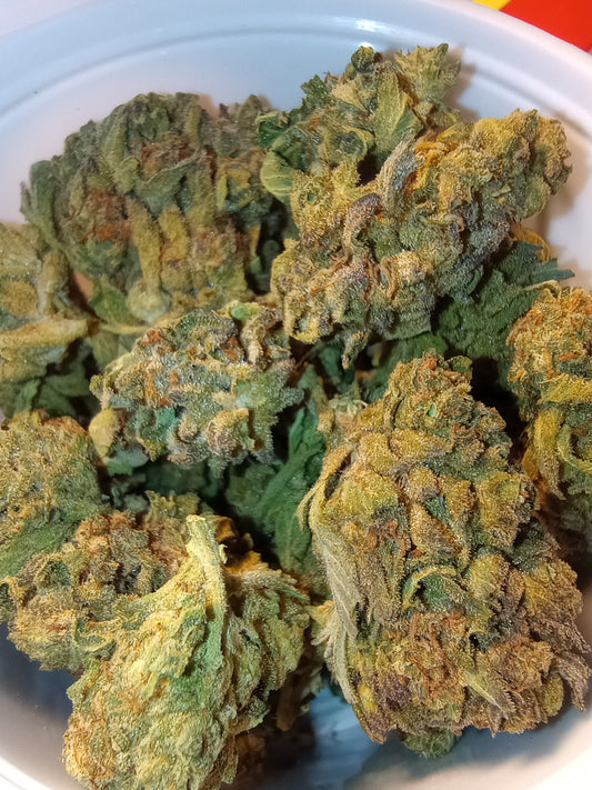 AZ, Big Kush •Hybrid, Rare Hemp Flower