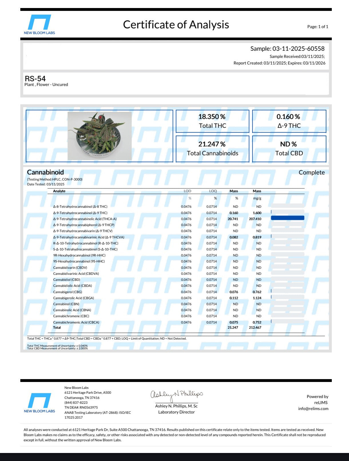 AZ, Higher End Hemp Flower